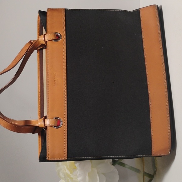 Kate Spade Black and Tan Tote Bag - Picture 1 of 9